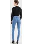 Levi´s® jeans 724 High Rise Straight Rio Frost dámské modré
