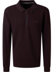 Polo triko Pierre Cardin pánské tmavě vínové