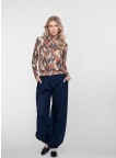 Geisha jeans dámské tmavě modré