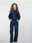 Geisha jeans dámske tmavo modré