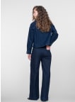 Geisha jeans dámske tmavo modré