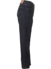 Levi´s® jeans 724 HR Straight Blue Wave Rinse dámské tmavě modré