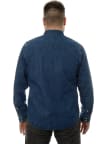 Košile Lee Rider Shirt Dipped Blue pánská modrá