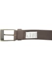 Kožený opasek Lee Logo Buckle hnědý