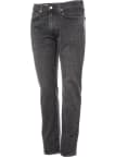 Levi´s® jeans 514 Straight Dark Gray Worn In pánské tmavě šedé