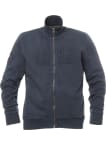 Mikina Mustang Bastian Dyed zips pánska tmavo modrá