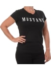 Tričko Mustang Alina C Logo dámske čierne