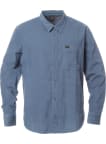 Manšestrová košile Lee Sure Shirt pánská modrá