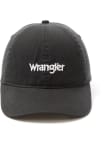 Šiltovka Wrangler Washed Logo čierna