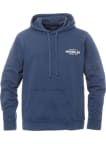 Mikina Wrangler Graphic Hoodie pánská modrá