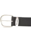 Kožený opasok Wrangler Easy Belt dámsky čierny