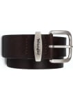 Kožený opasek Wrangler Easy Belt dámský hnědý