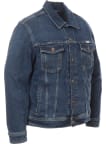 Džínsová bunda Wrangler Classic Meadow Haze pánska tmavo modrá