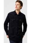 Košeľa Wrangler Western Cord pánska čierna
