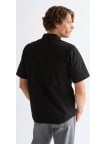 Košeľa Wrangler SS Western Rinse Black pánska čierna