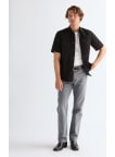 Košeľa Wrangler SS Western Rinse Black pánska čierna