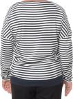 Blúzka Timezone Striped Rib dámske modro-biele