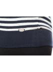 Blúzka Timezone Striped Rib dámske modro-biele