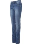 Timezone jeans Slim Tahila Womenshape dámské tmavě modré