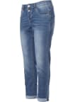 Timezone jeans Slim Nali 7/8 dámske tmavo modré