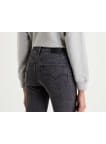 Levi's® jeans 721 High Rise Skinny dámske tmavo šedé