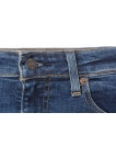 Levi´s® jeans 721 High Rise Skinny Blue Wave dámske tmavo modré