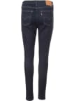 Levi´s® jeans 721 High Rise Skinny Blue Wave Rinse dámské tmavě modré