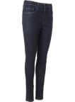 Levi´s® jeans 721 High Rise Skinny Blue Wave Rinse dámske tmavo modré