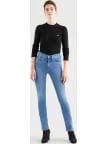 Levi's® jeans 724 High Rise Straight Rio Frost dámske modré