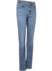 Levi´s® jeans 724 High Rise Straight Blue Wave dámské modré