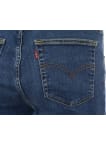 Levi´s® jeans 724 High Rise Straight Blue Wave dámské tmavě modré