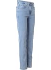 Levi´s® jeans 724 High Rise Straight Middle dámské světle modré