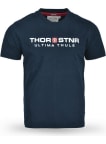 Tričko Thor Steinar Lines pánske tmavo modré