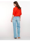 Geisha jeans dámské světle modré