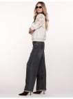 Geisha jeans dámske tmavo šedé