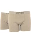 Pánské boxerky Levi´s® Brief 2pack šedé