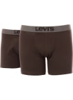 Pánské boxerky Levi´s® Brief 2pack černé