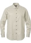 Košile Bugatti pánská béžovo-olivová