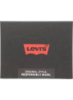 Kožená peňaženka Levi's® Wordmark Bifold hnedá