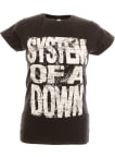 Dámské triko System of Down černé