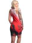 Šaty Yakuza Dead One Bodycon