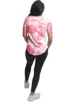 Tričko Yakuza Mesh Rose Curved V Neck