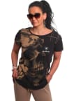 Tričko Yakuza Death Rose Curved Crew Neck