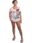 Tričko Yakuza Rose Scratch Curved V Neck
