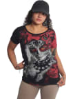 Tričko Yakuza Alone Curved Crew Neck