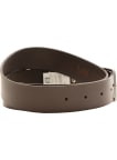 Kožený opasok Lee Small Logo Dark Brown hnedý