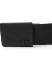 Kožený opasok Lee Buckle Belt Black čierny