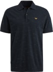 Polo triko PME Legend Jacquard pánské tmavě modré