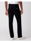 Wrangler jeans Texas Stretch Black Overdye pánské černé