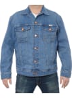 Džínová bunda Wrangler Anti Fit Blue Eyes pánská modrá